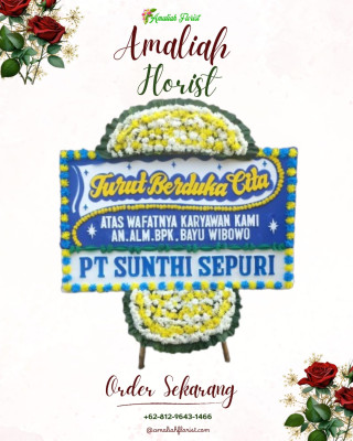 Papan Bunga Duka di Talang Kelapa