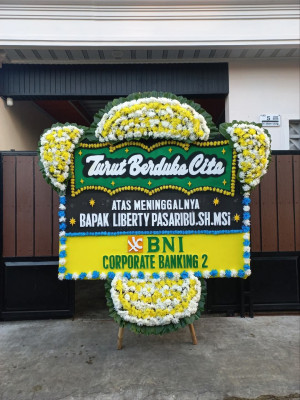 Papan Bunga Duka di Talang Kelapa