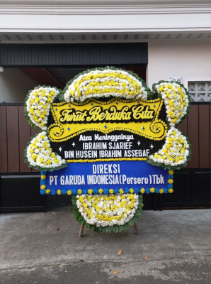 Papan Bunga Duka di Talang Kelapa