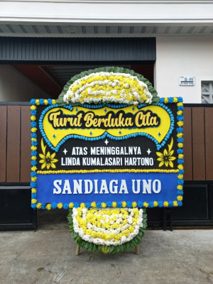 Papan Bunga Duka di Talang Kelapa