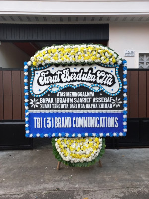 Papan Bunga Duka di Talang Kelapa